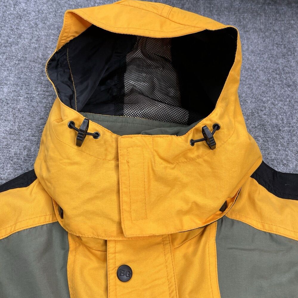 Boulder Gear XO Jacket Mens Small Ski Snow Utility Multi Pocket Yellow - Picture 4 of 16